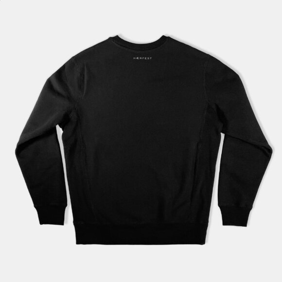 Haerfest NCI Crewneck Sweatshirt Black Nothing Changes if Nothing Changes - Picture 2 of 5